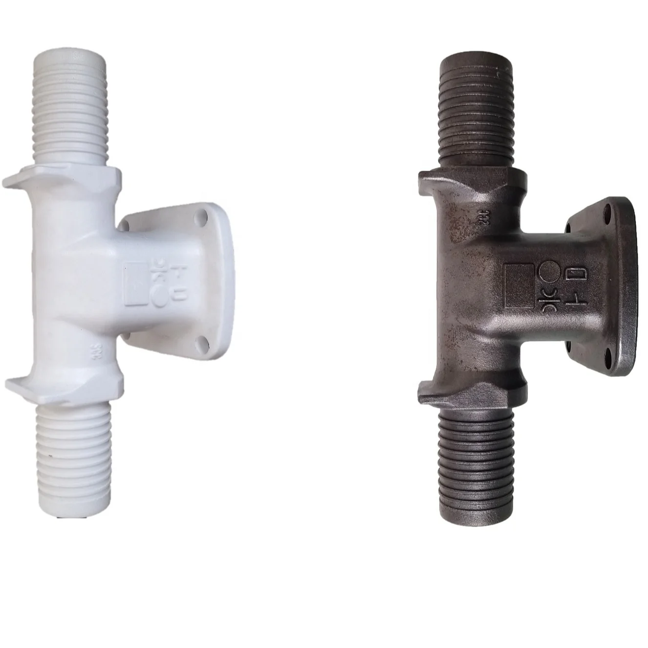 Japanese quality flange valve pipe fitting ductile cast iron lost foam casting product OEM service accept