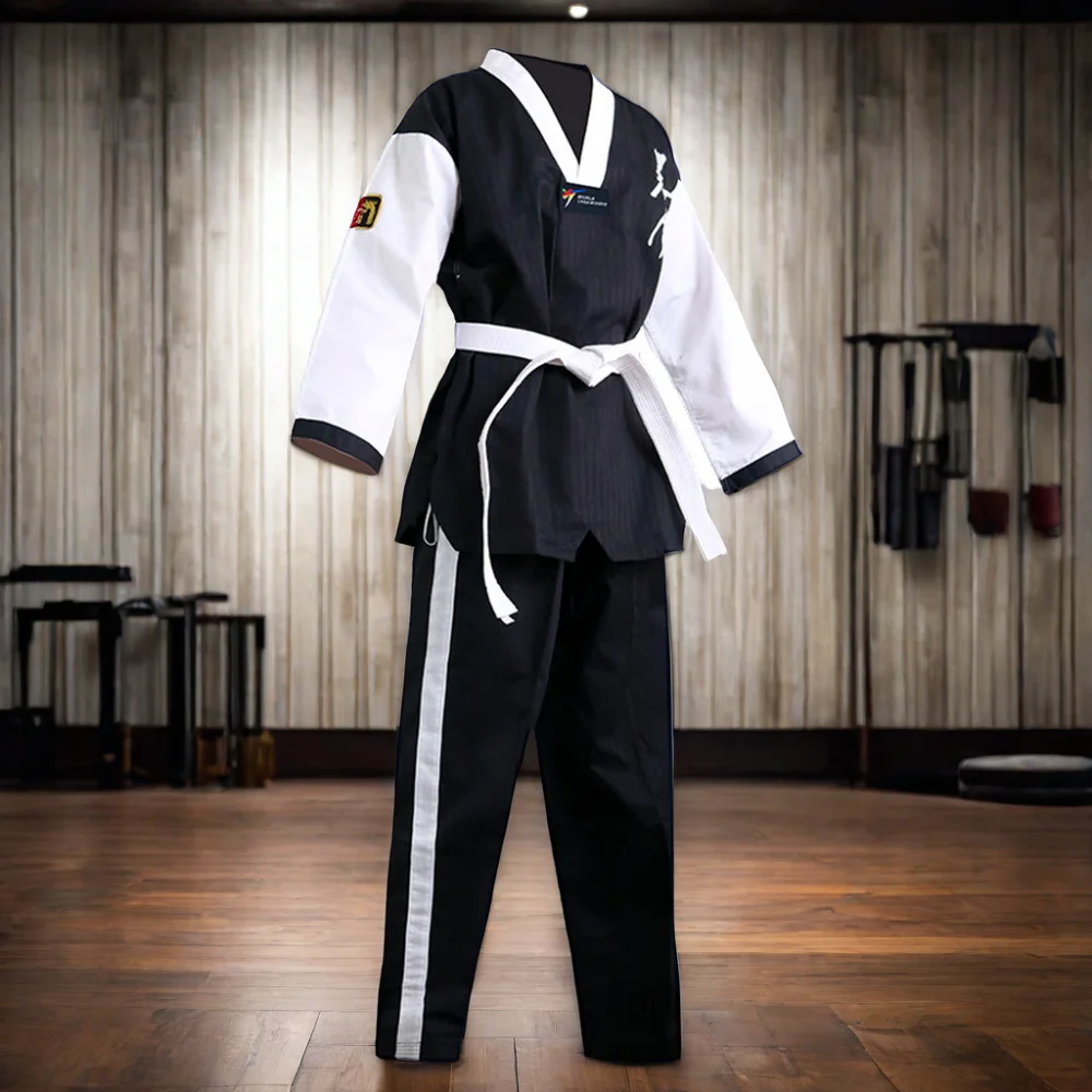 New Durable Breathable White Sparring Uniform Taekwondo Uniform Fight Wear Best Seller Taekwondo Uniform TU-0010