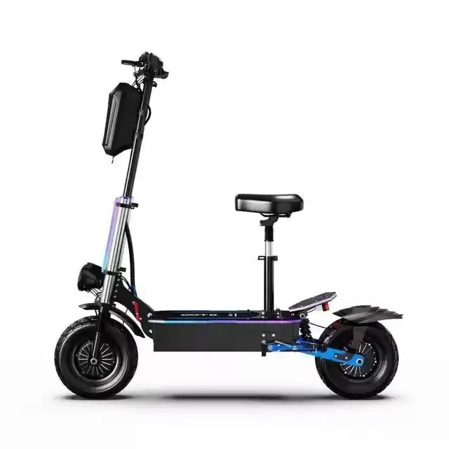 D99 Factory Direct 6000W Elektroroller Elektrikli Fold Folding Fast Electric Scooter for Men