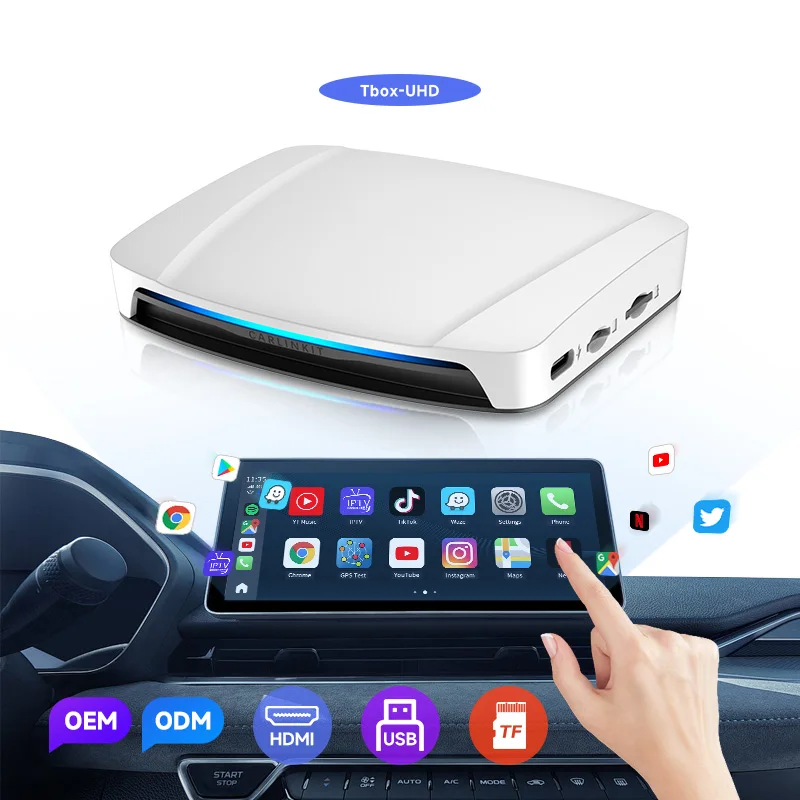 Carlinkit Tbox Uhd carplay android 13 dongle 8G 128GB wireless adapter android car play radio black box universal carplay module