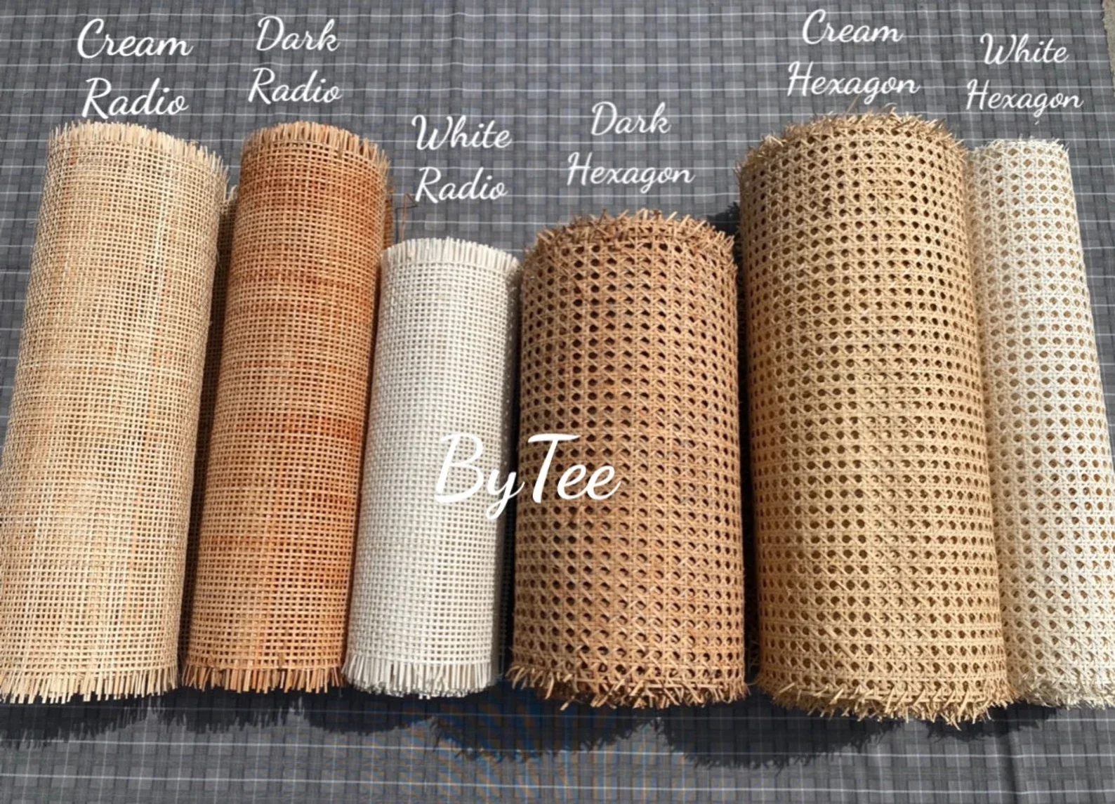 Cane Webbing Open Rattan Mesh Handwoven Viet Nam Rattan W24 Inches(60) cm Raw Rattan Ms Rosie :+84 974 399 971 (WS)