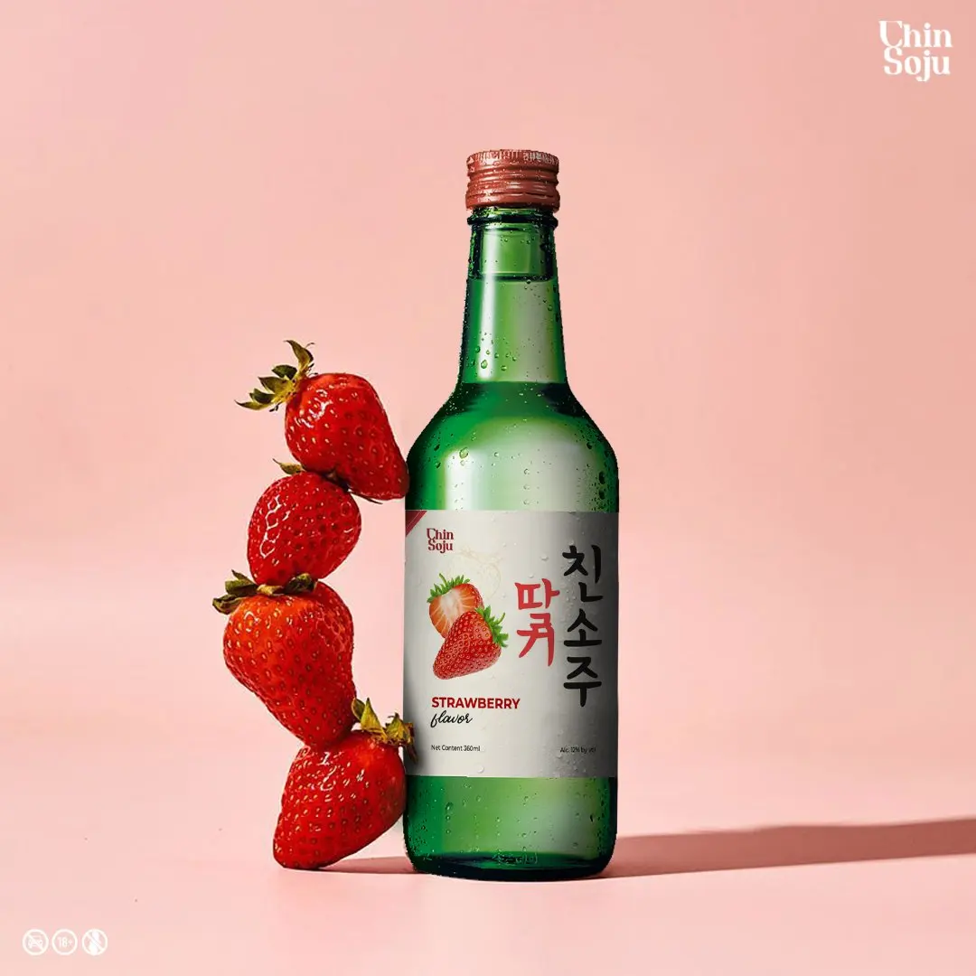 Various Fruit Flavor Chin Soju Product 360ml beverages korean soju high quality manufacture price OEM service recommended