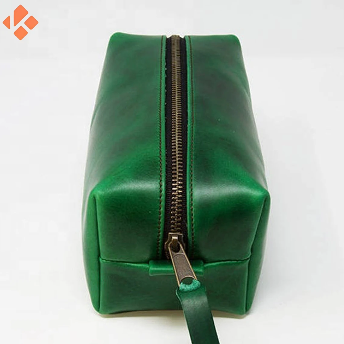 Customised Wholesale Pu Leather Cosmetic Bag Shaver Storage Makeup Travel Toiletry Kit Bag For Men