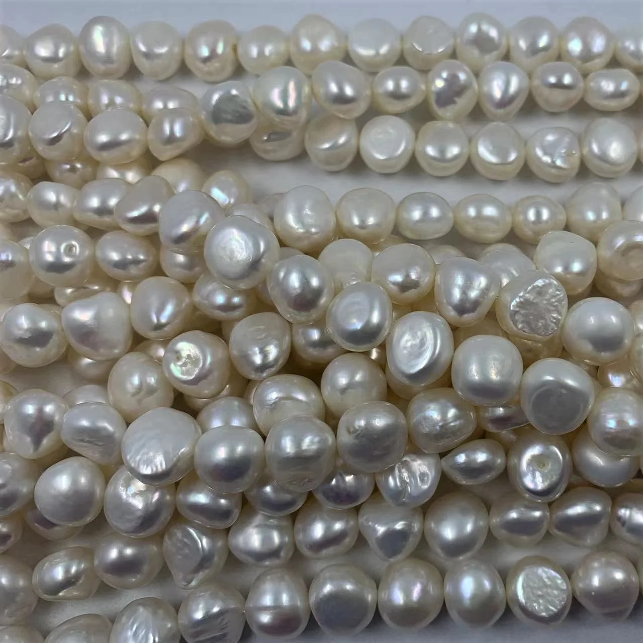 10-12mm Natural Freshwater Pearl bead Freshwater Pearls Baroque Nuggets beads Natural Pearls Freshwater
