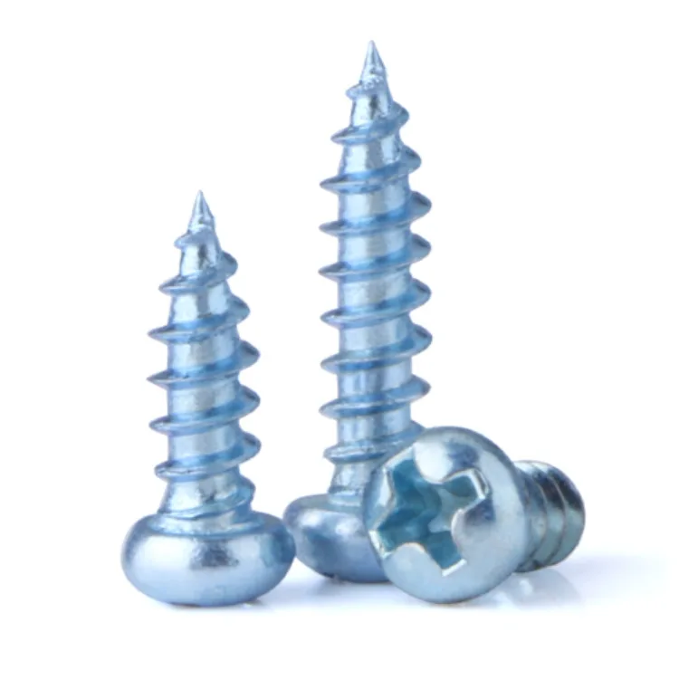 Wholesale Manufacturer grade 8.8 round head tapping screws high strength aluminum door and window tapping screws