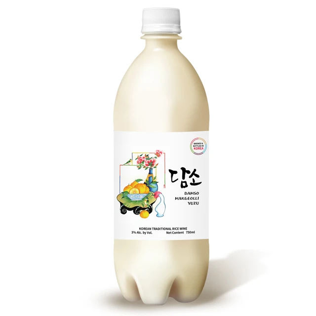Korea Traditional Alcohol Beverage Drink Damso Makgeolli Rice wine