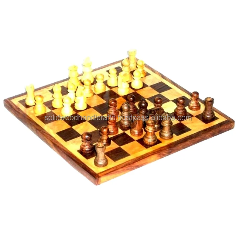 Chess game New best business gift item Decorative Wooden Chess game for indoor and outdoor playing game for kids and family play