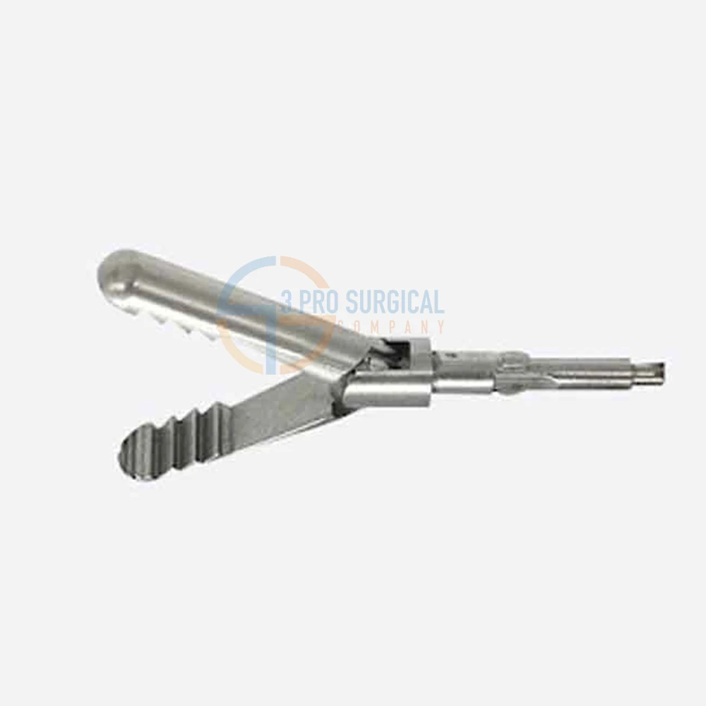 3PRO Pike mouth grasper Reusable Laparoscopic Instruments Grasping Forceps Inverted Tooth