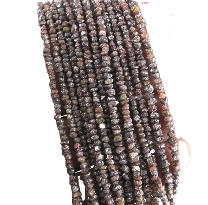 Genuine Amazing Red Diamond Gemstone Natural Tiny Uncut Chips Raw Making Jewelry Stone Beads Wholesale