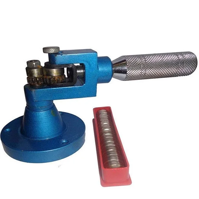 Ring Stretcher Expander Sizing Machine Roller with 15 Dies for Stone Set Enlarger for Different Ring Sizes and Shapes Tool