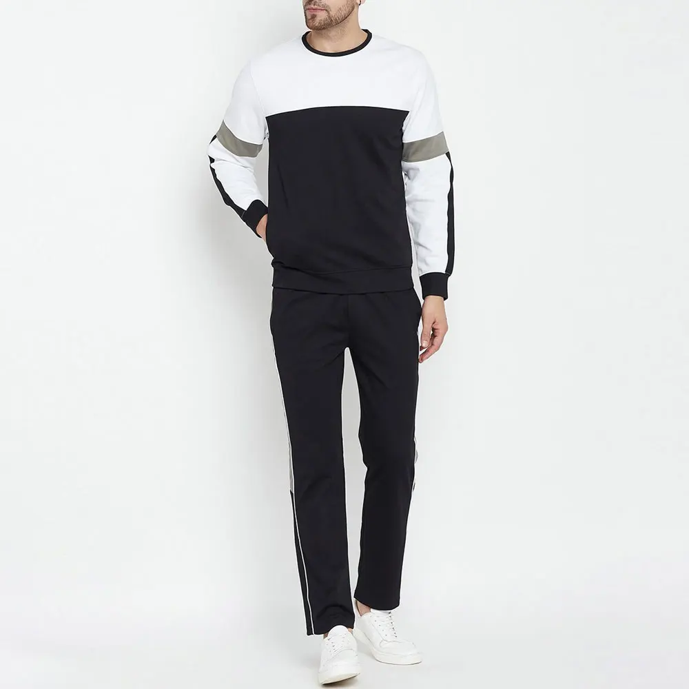 Cheap Price Quick Dry Comfortable Fabric Multi Color Men Sweat Suit Set OEM Services Street Wear Hot Sale Men Sweat Suit Set