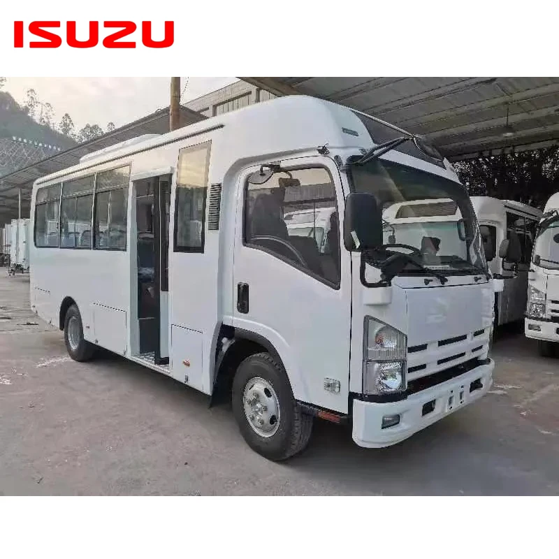 Мини-автобус ISUZU дизельный 4x2 LHD RHD заводской городской легковой автомобиль/10-23 места японский школьный автобус