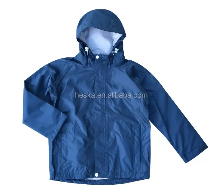 Wholesale high quality windbreaker jacket custom logo boys jacket new design kid jackets Prestigious Manufacture