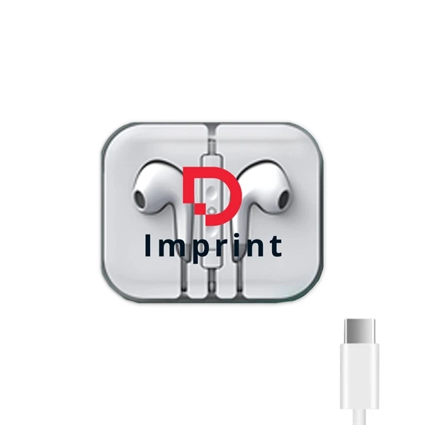 Наушники-вкладыши с микрофоном и USB-C в компактном корпусе для удобного звучания «Все одном»
