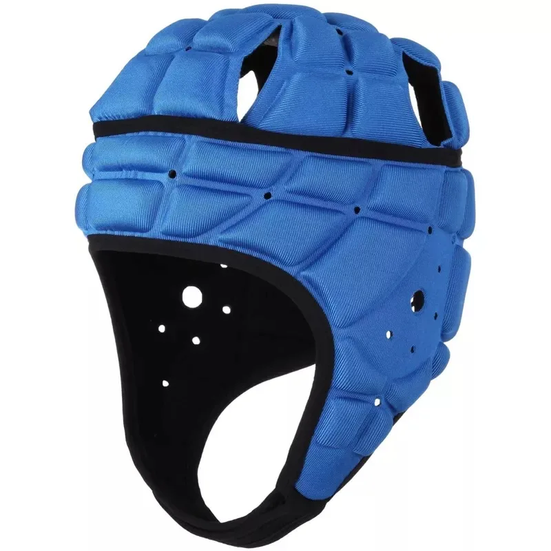 Premium Rugby Helmet Sport Soft Shell Head guard Headgear Breathable for Soccer Football Lacrosse Hockey