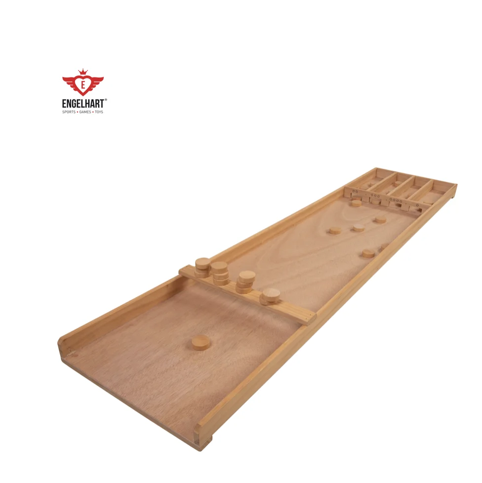 Longfield игры Шаффлборд 120 см в том числе 20 дисков деревянные рекреационные высококачественные профессиональные детские настольные