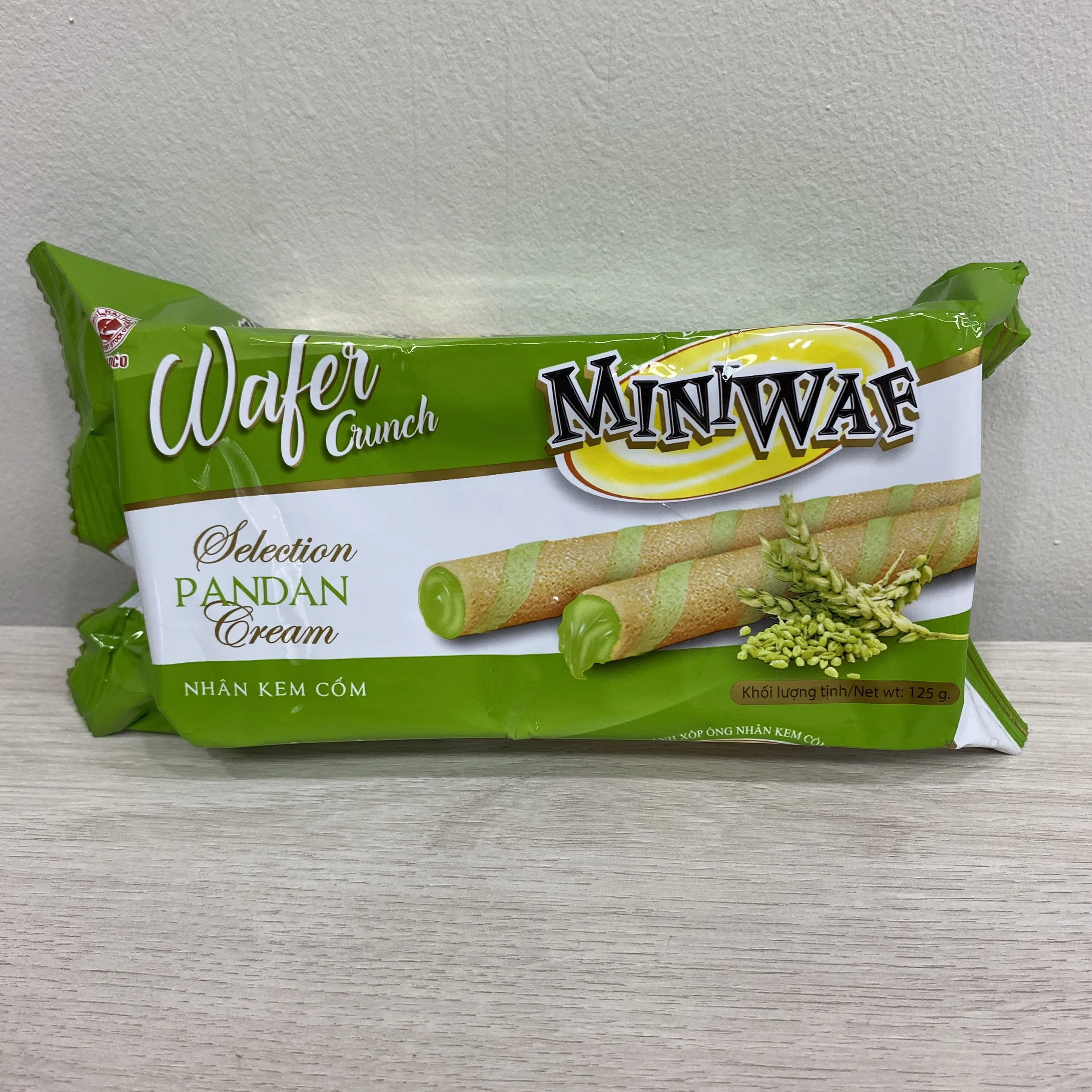 Hot pick premium quality best price MINIWAF Rice spring cream filling cookie hot product from HaiHaCo Vietnam