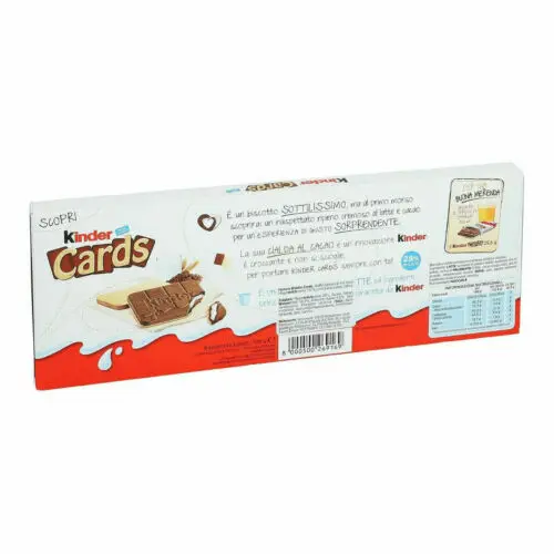 Good Quality kinder cards Chocolate Factory Rate kinder cards
