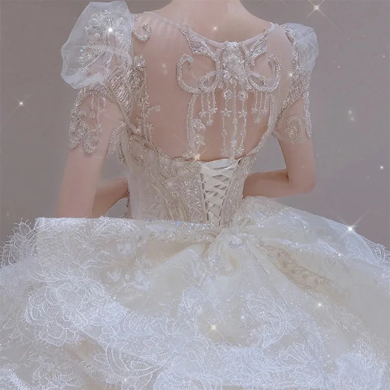 2024 Popular Styles ODM OEM Wedding Dresses Elegant Sexyprincess Wedding Dress