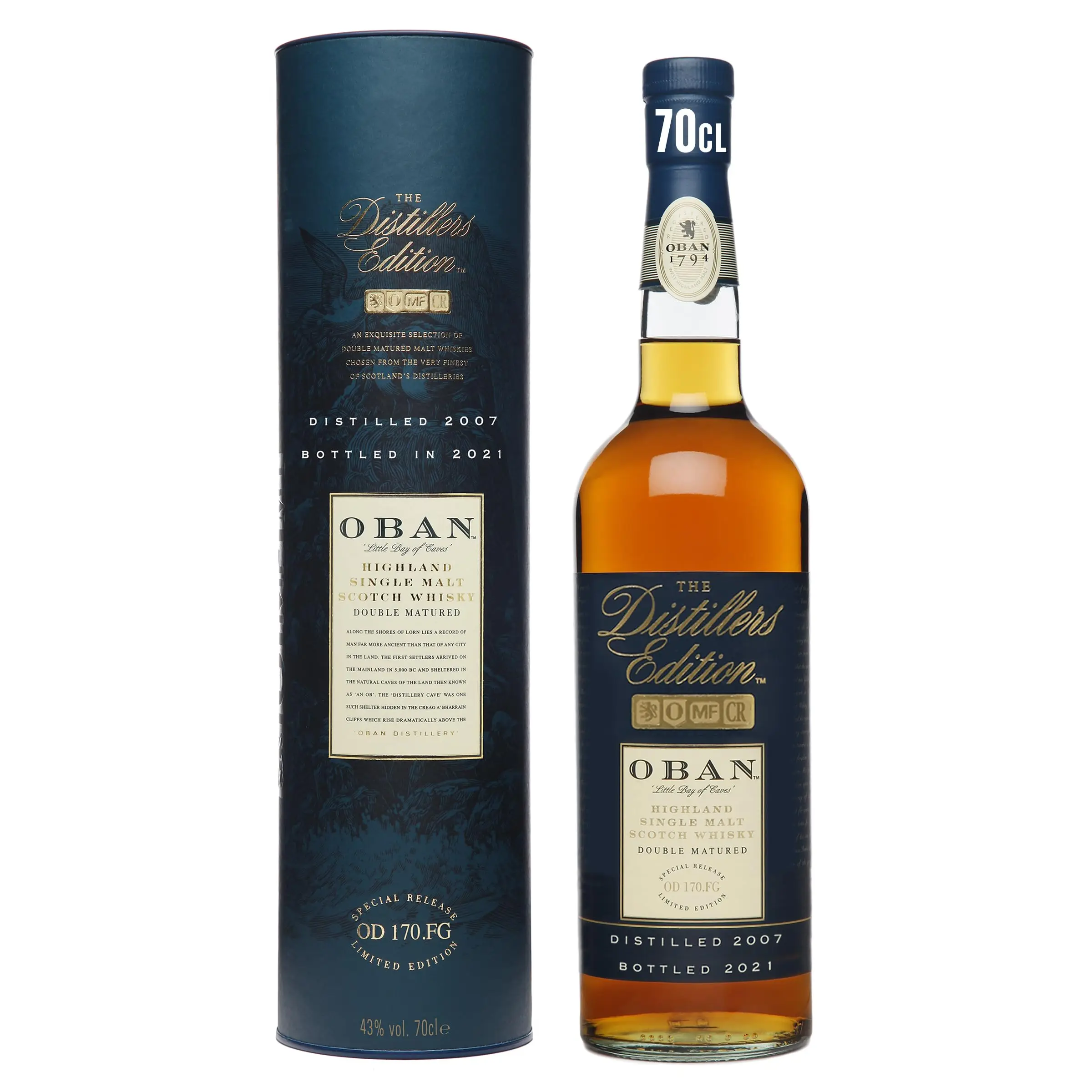 Single malt scotch Oban whiskey / Oban 14 years whiskey wholesale price