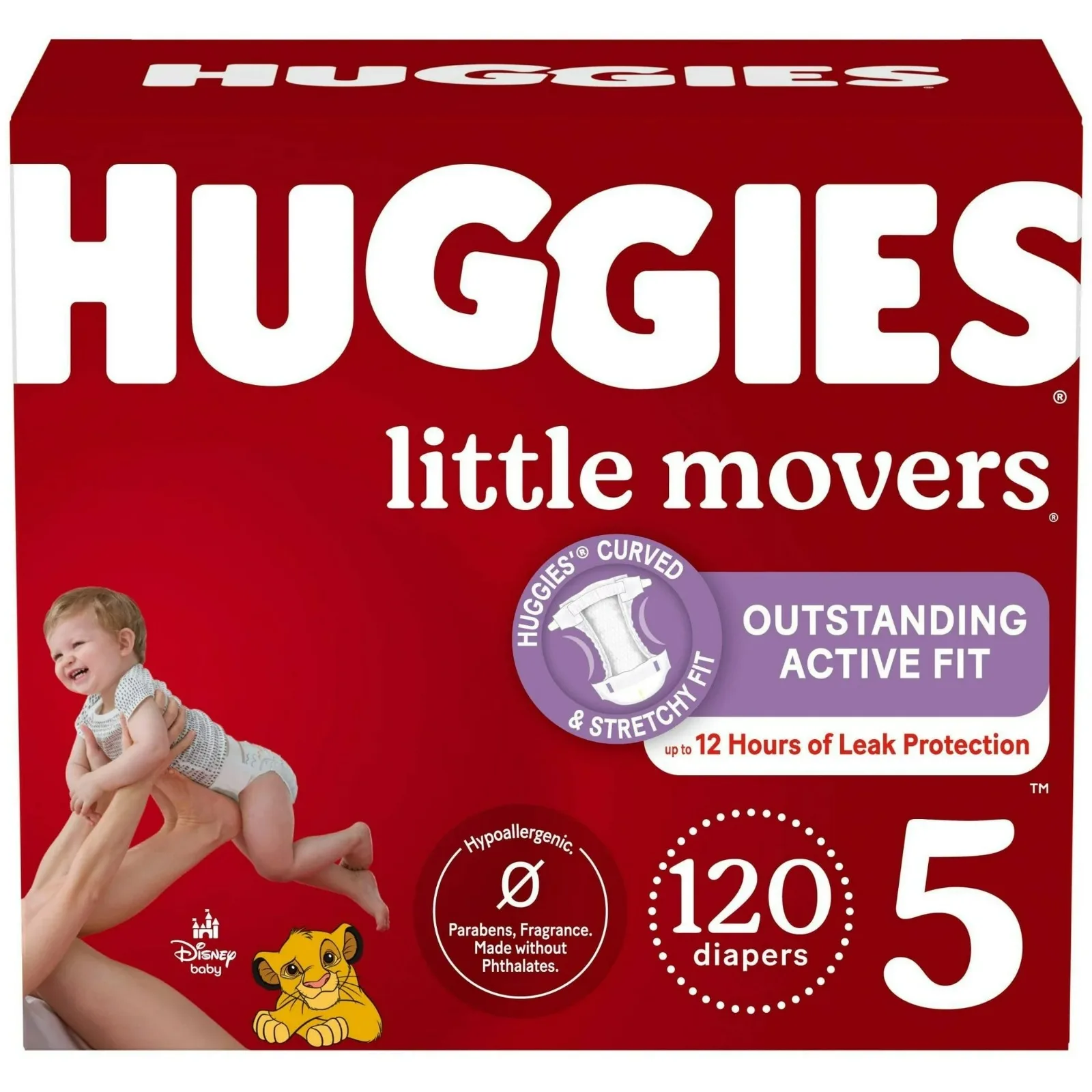 Huggies Little Snugglers Baby Diapers, Size 1, 168 Ct