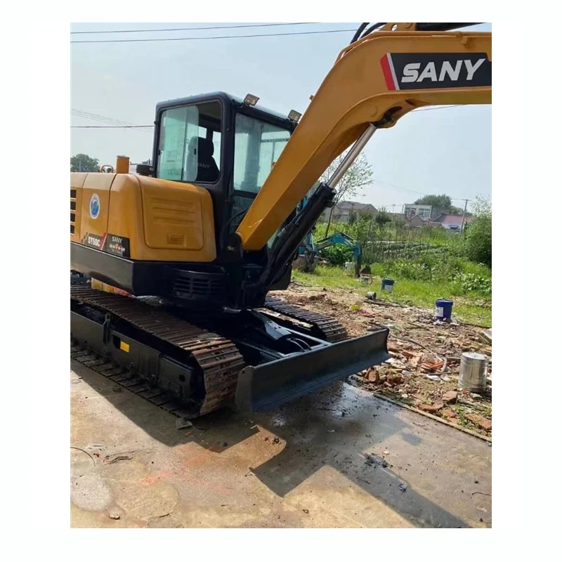 China Brand Second Hand Used Sany Sy60C Sy60 Digger Crawler With Cheap Price Excavator for Export