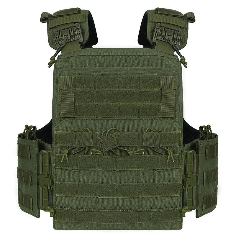 Quick Release Tactical Plate Carrier 1000D Nylon Multi-function Molle Hiking Protective Combat Tactical Vest