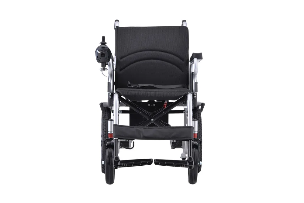 Newest Lightweight Foldable Electric Wheelchairs with Joystick Control, Designed for the Elderly and Disabled 50111- L344