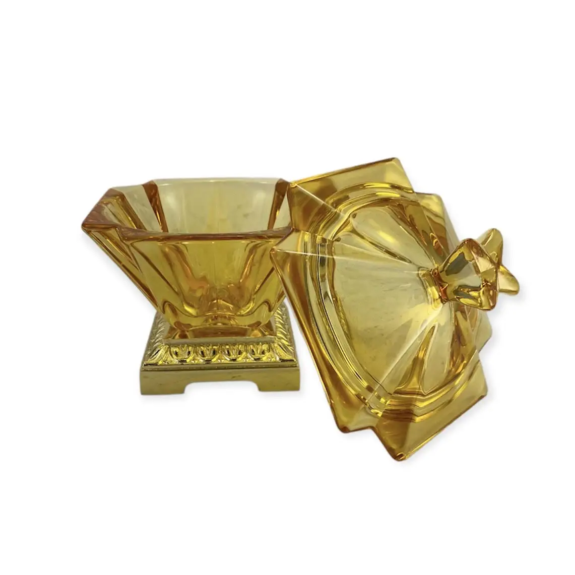 Crystal Vase Interior Decoration Home Accessories Decor Handicraft Ornaments Gold Modern Nordic Luxury Gifts Handmade Box Style