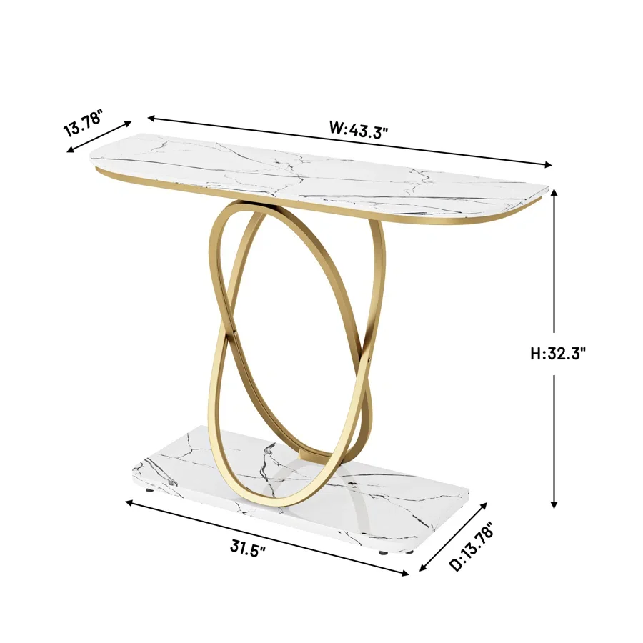 Classic design iron console table for hotel home decor living room furniture storage entryway & hallway latest design furniture
