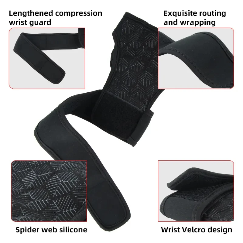 Cross Training Gloves with Wrist Support for Fitness WOD Weightlifting Gym Workout Powerlifting - Silicone Padding no Calluses