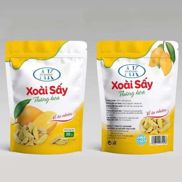 Premium Freeze Dried Mango Slices All Natural Crispy Healthy Made from 100 Percent Pure Tropical Mango Supplier From Vietnam