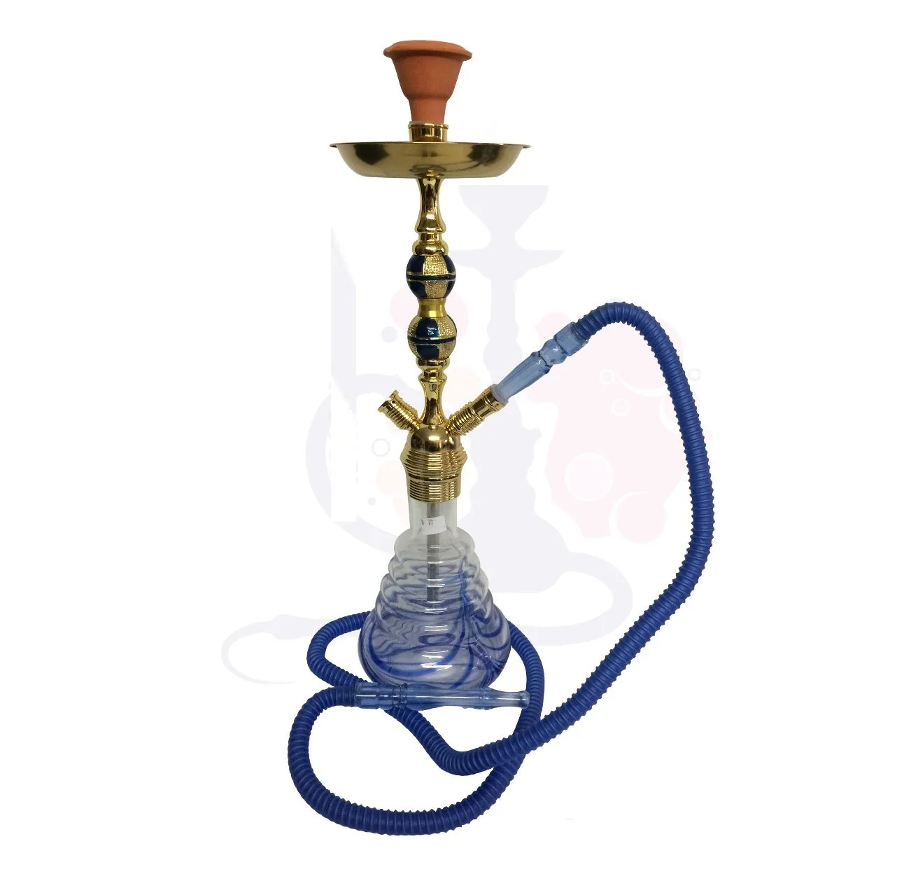 Royal Design Hookah Glass for Bar Fancy Best Top Quality Decoration Sale Decorating Item Dark Green Tone