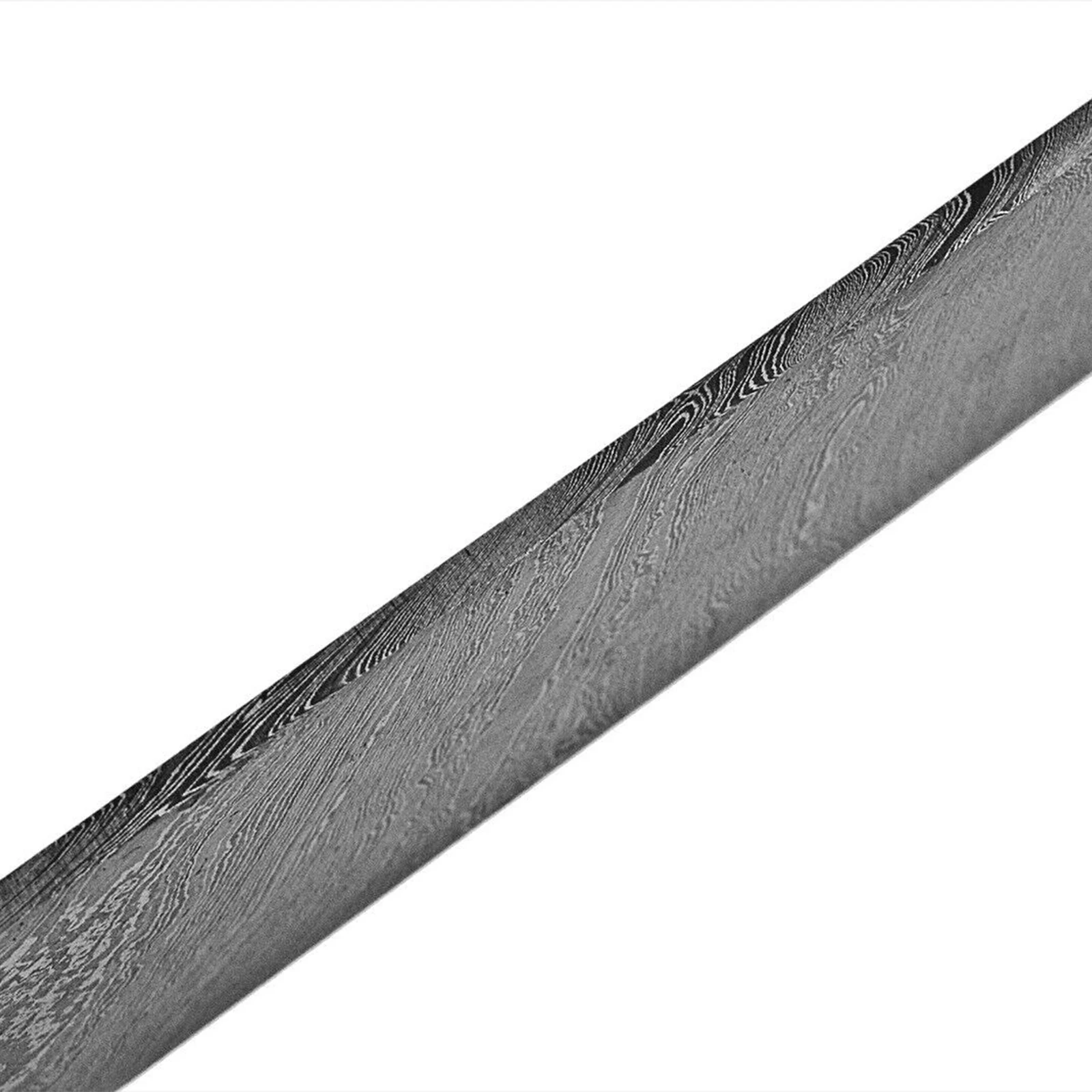 Custom Hand Made Damascus Billet Raindrop Steel Bar Bush Crafts Knife Making Bar