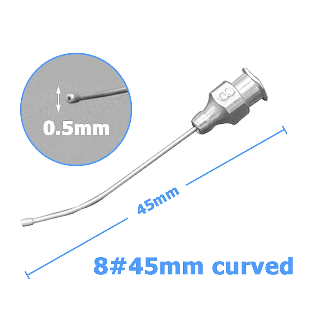 Reusable Veterinary Cannula Pet Bird Drench Cannula for Oral Gavage Feeding for Rats and Mice