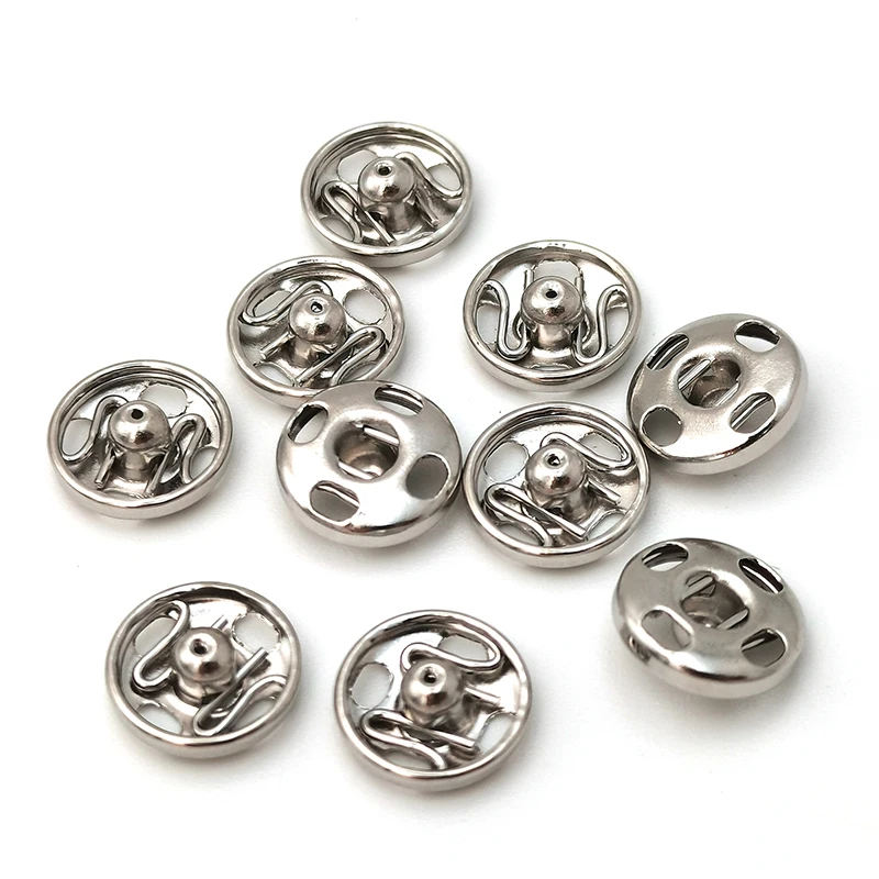 Prym 34G11SKF 11MM Metal Snap Fasteners Press Stud Rounded Sewing Rivet Buttons