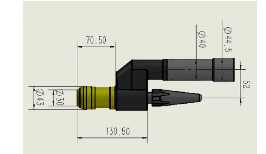 Economical Automatic PTA Plasma Torch/Gun for Efficient PTA Welding Cladding & Surfacing Machine