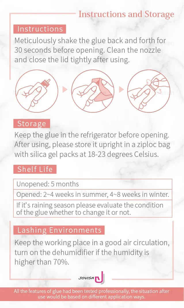 Professional Eyelash Extension Glue Fast-Drying Quick Setting Private Label Available in 5ml and 10ml Bottles