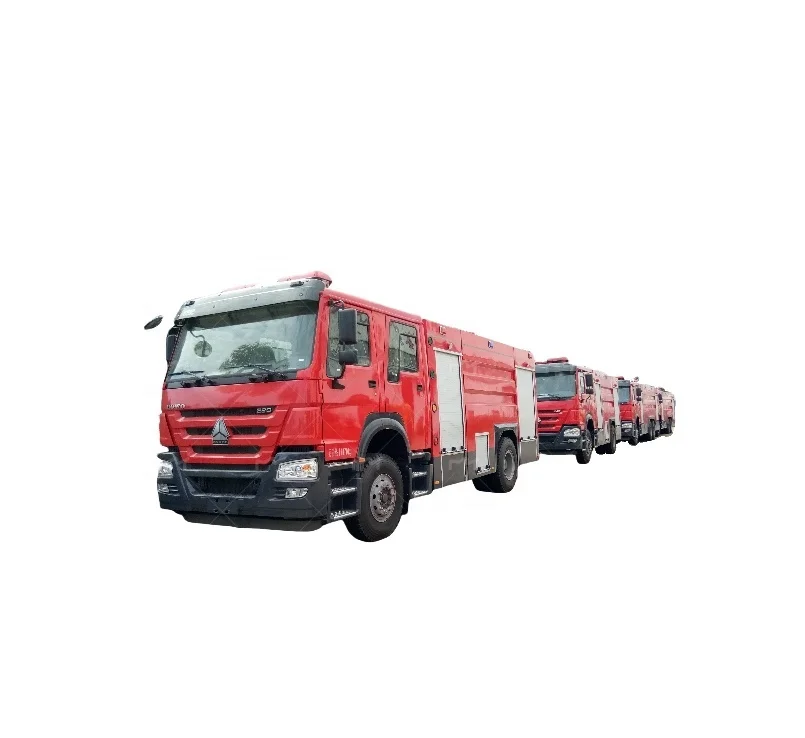 Chinese Famous Brand Sinotruk HOWO 5000 Litres Fire Water Tank Truck for sale