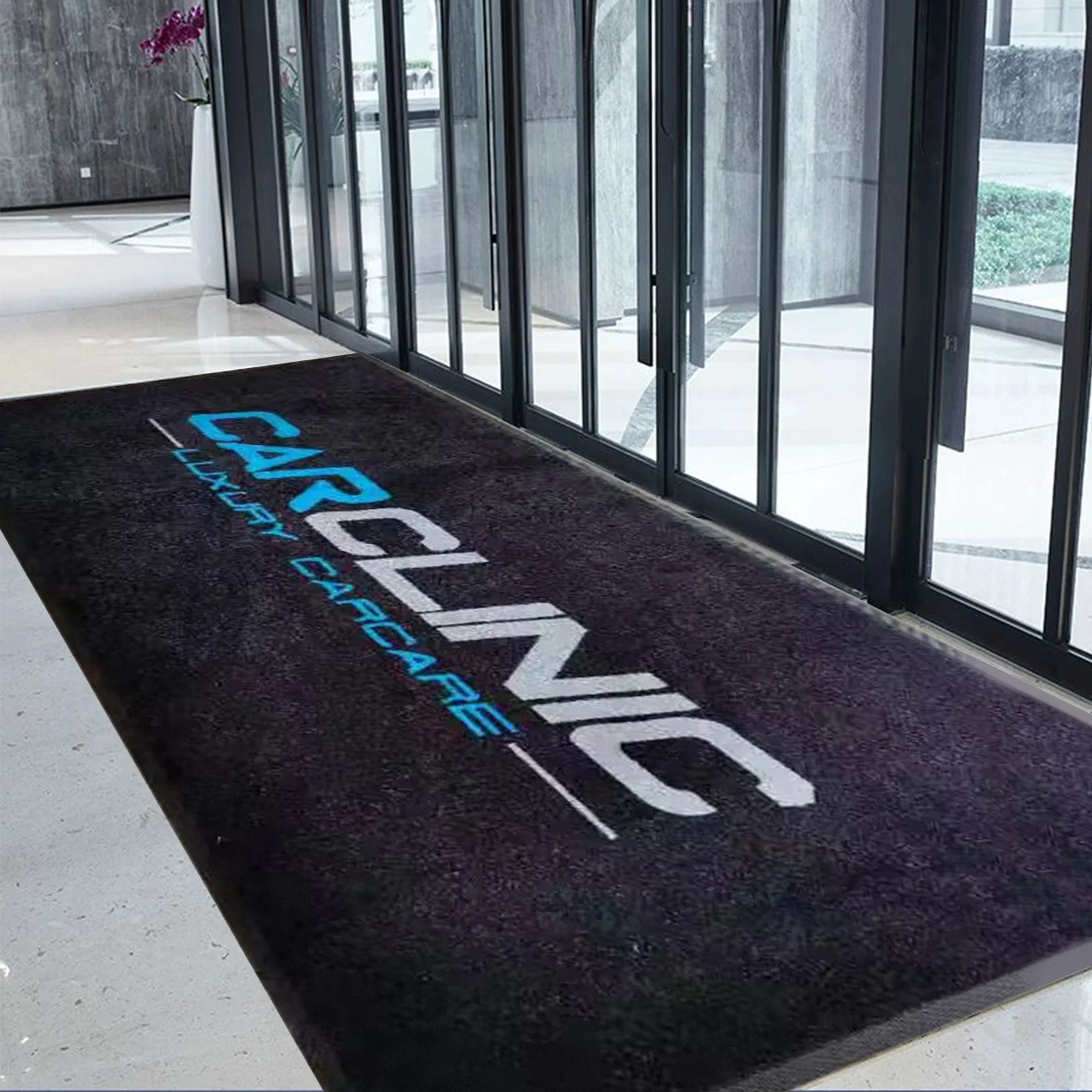 wholesale rug Printing Backing Printed Logo Door Mat Indoor Outdoor Floor Carpet door mat suppliers