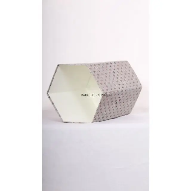 Handmade Steel Floral Print Waist Paper Bin Block Printed Card Board Functional Trash Can Kitchen Recycling Home Decorative Dust
