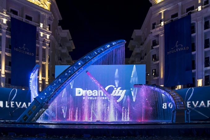 Mechanical Dancing Music Fountain Show for shopping mall- Outside fountain best solution