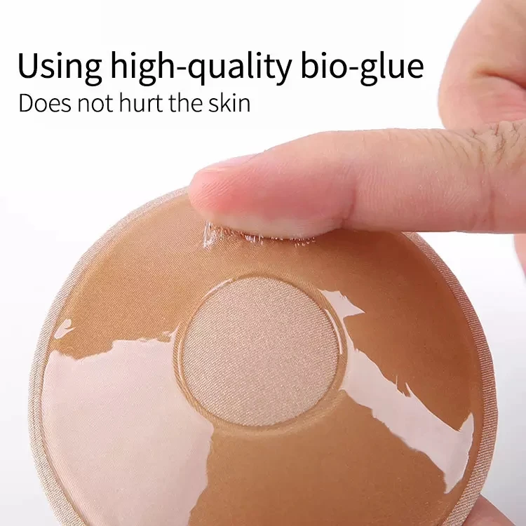 Reusable Silicone Nipple Covers Ultra-Thin Adhesive Invisible Bra for Women, Washable, and Hypo-Allergenic Pasties