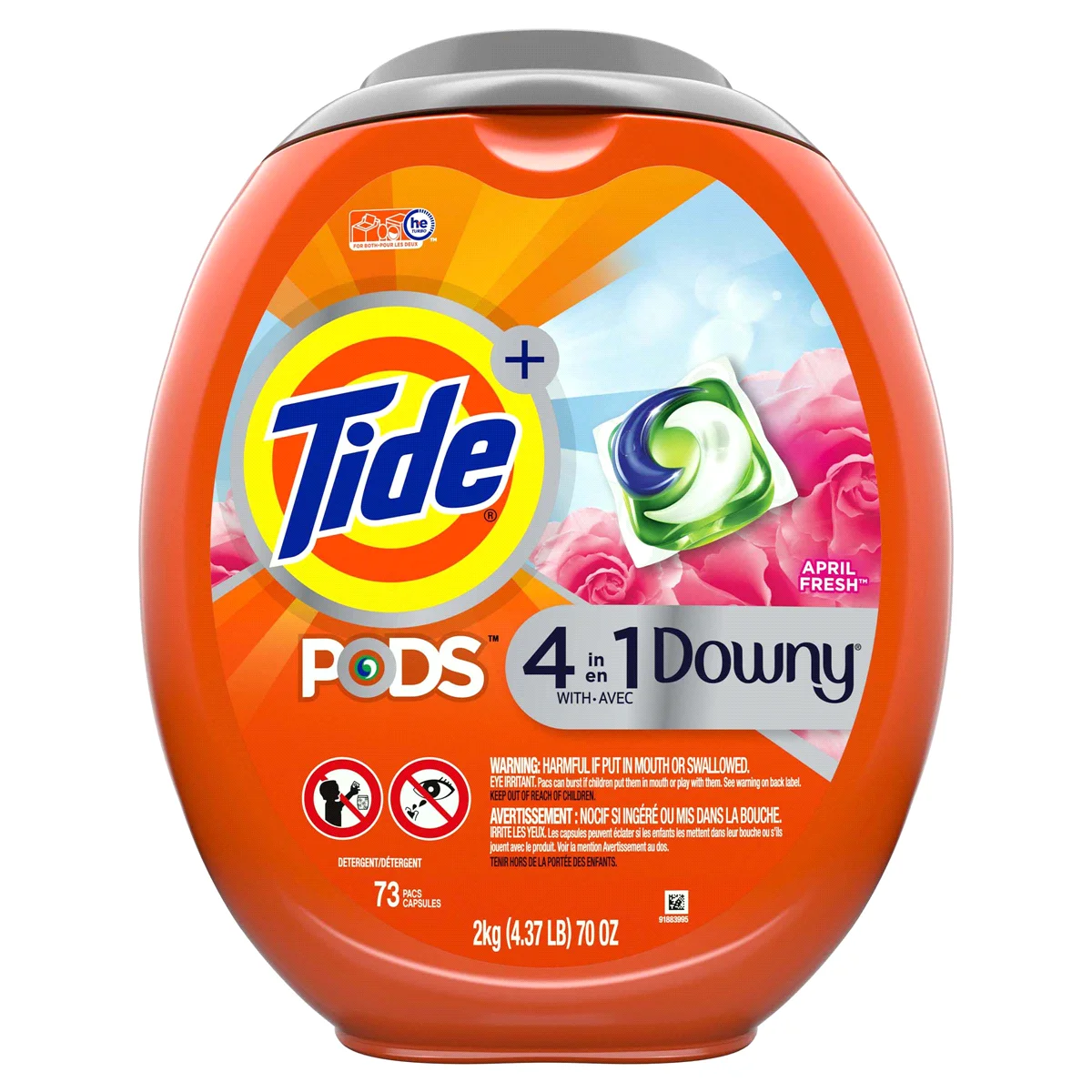 Жидкое моющее средство для стирки Tide PODS пружинный запах луга