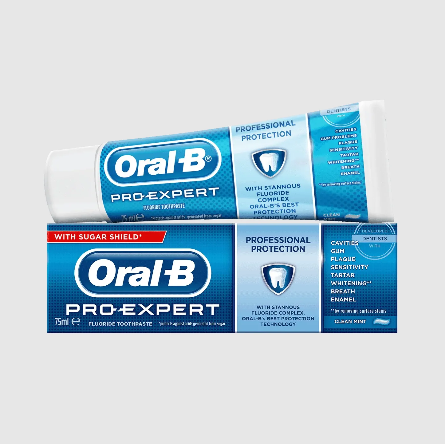 Oral-B Pro-Expert Deep Clean Toothpaste Whitening Mint Flavored Paste for Adults Wholesale Supply for Home Use