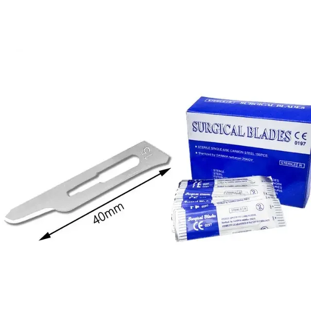 Sterilized Surgical Medical No 11 15 23 24 25 Custom Disposable Surgical Blades Size 11 For Surgical Operation