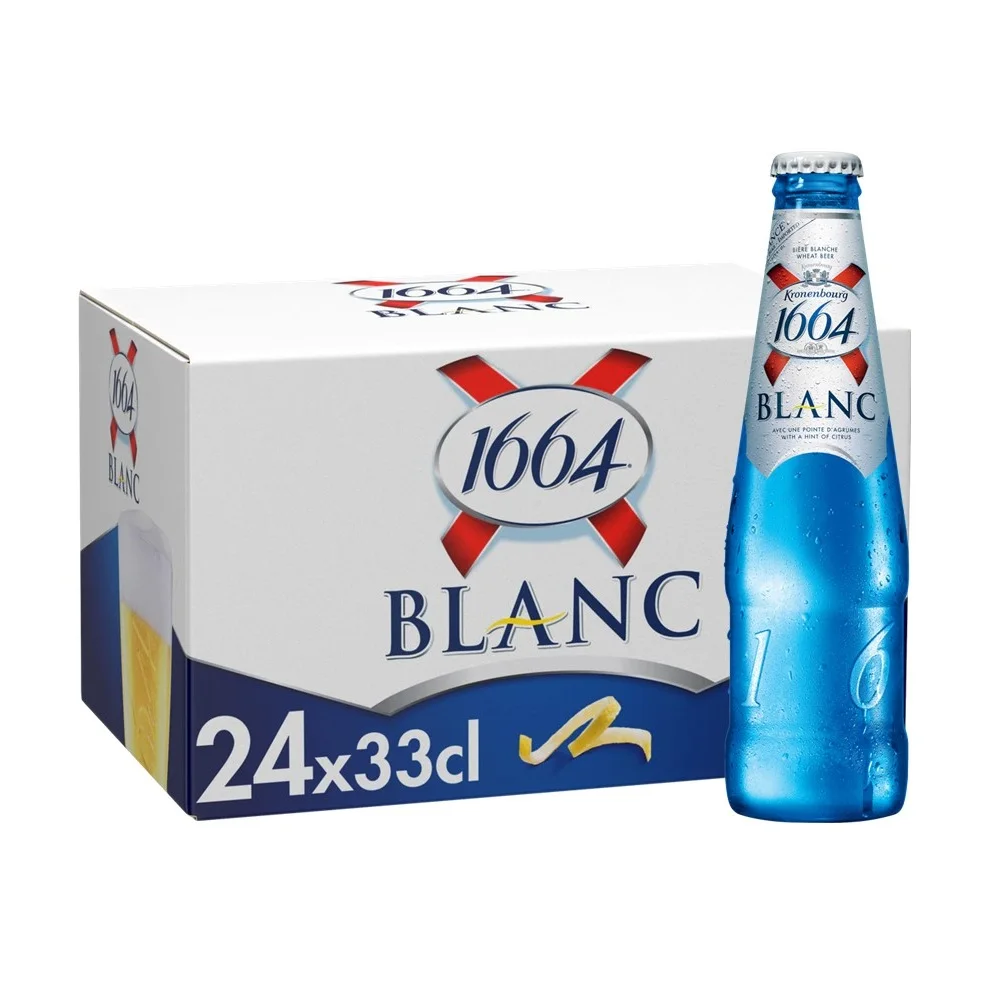 Best price Kronenbourg 1664 Blanc Beer in Bottle /can