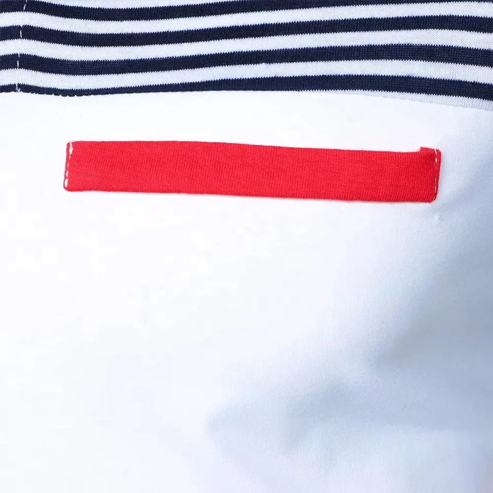 Cotton Wholesale Men T-shirts Stitching Sports Tight Men Polo Shirts Plain Golf Polo Blank T Shirt Comfortable