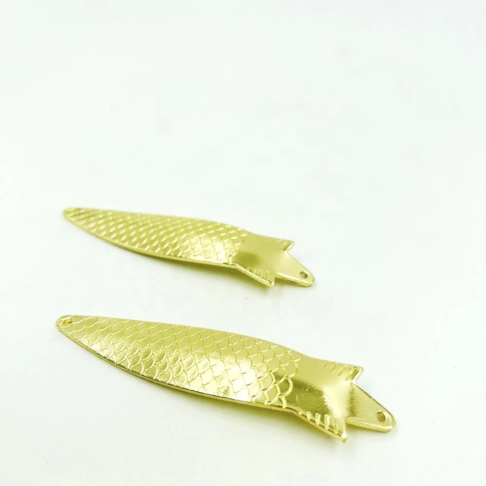 Alpha Pesca fishing spoon lures salt water lure blanks unpainted hard plastic lure