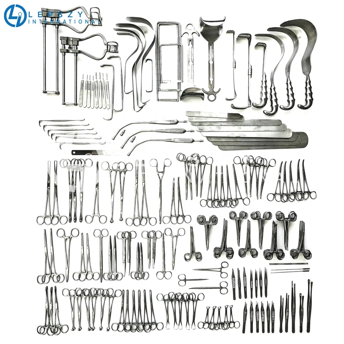 197 pcs Laparotomy Set Surgical Medical Instruments By Lepszy International